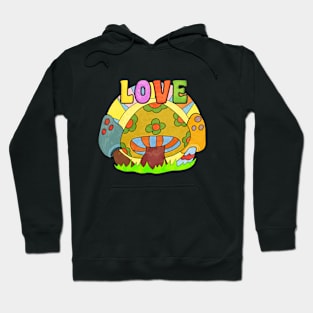 Love Vintage Style Hoodie